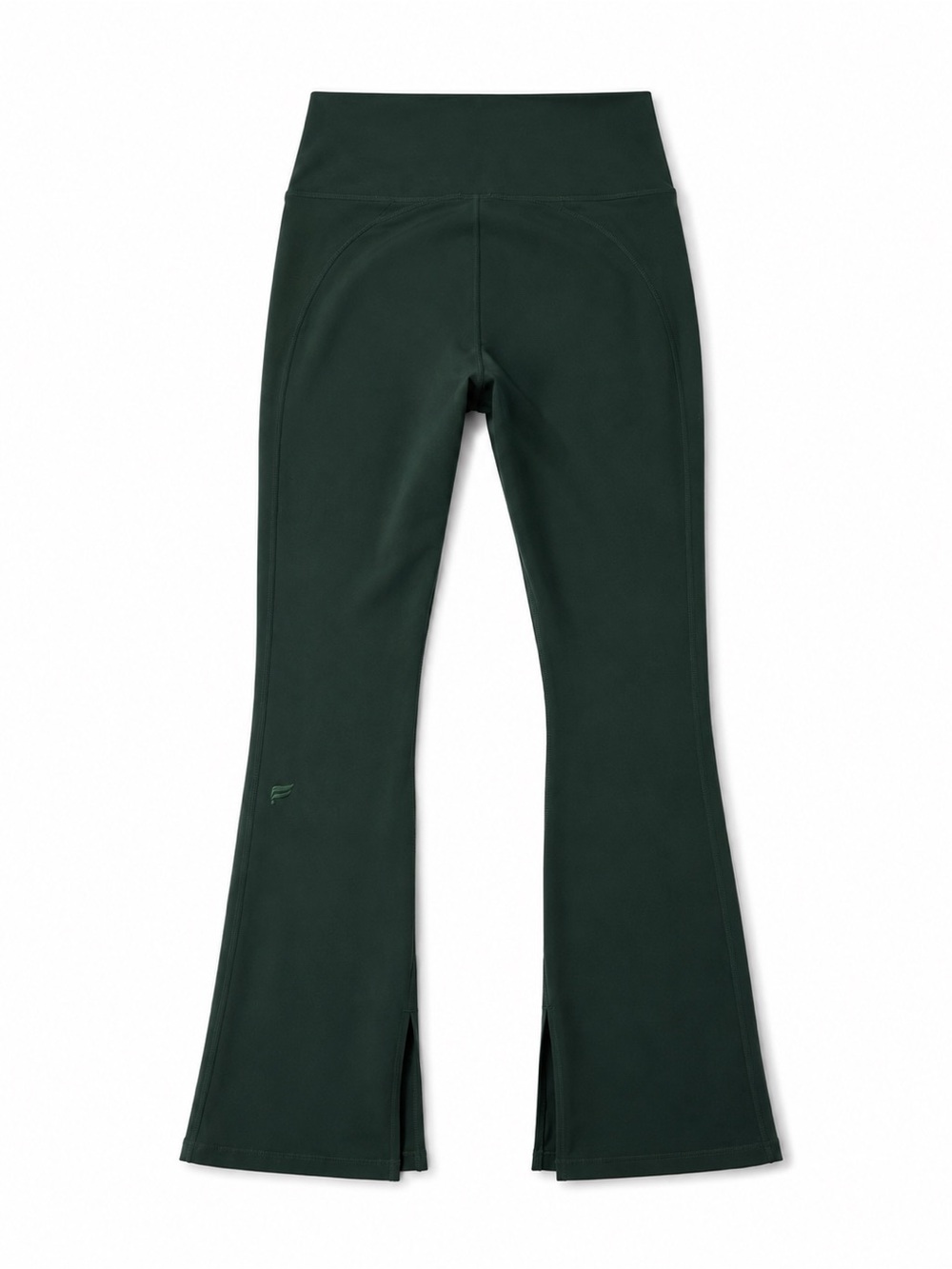 Fabletics PowerHold Flare Pant - Forest Green - Picture 4 of 6